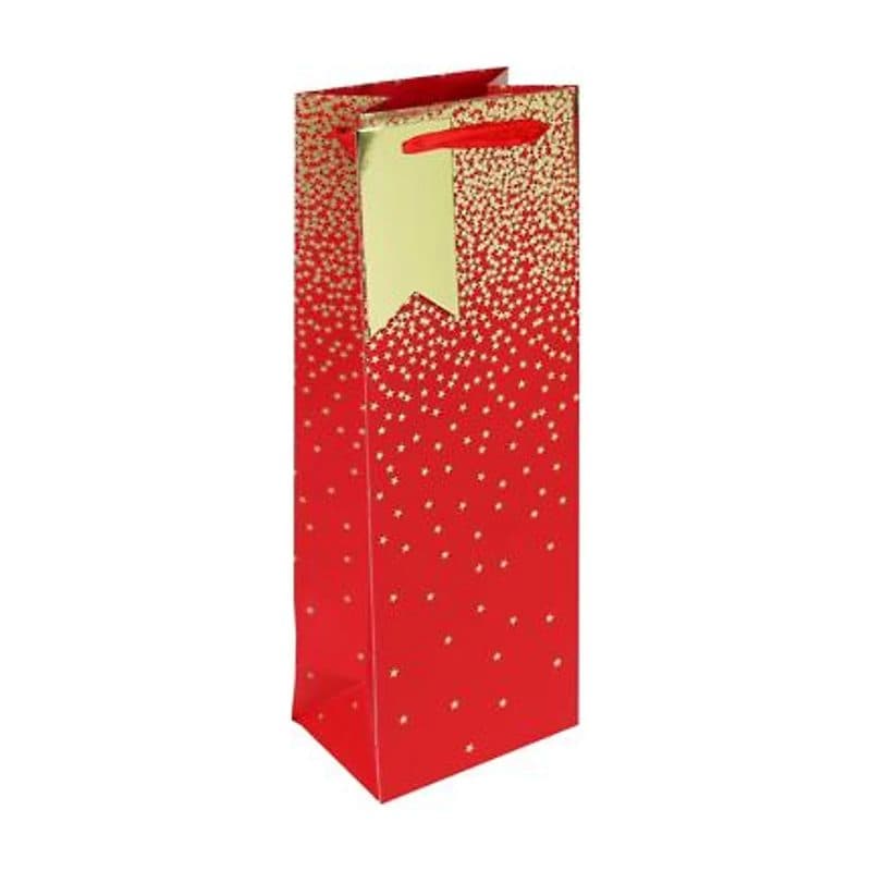 Red Ombre Bottle Bag