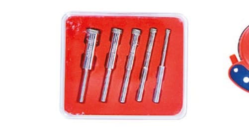 Am-Tech Diamond Tile Core Drill Kit and Vaccuum Base