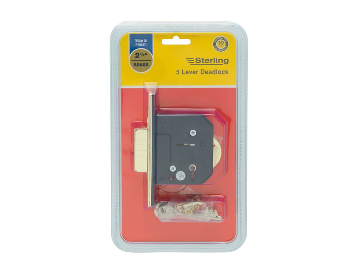 5L - 2.5" Mortice Deadlock - BP