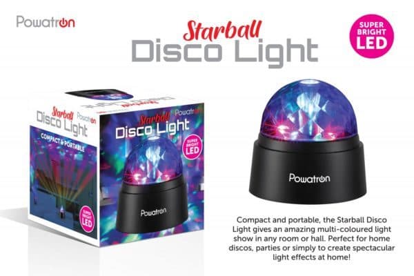 Disco Light Star Ball Outside