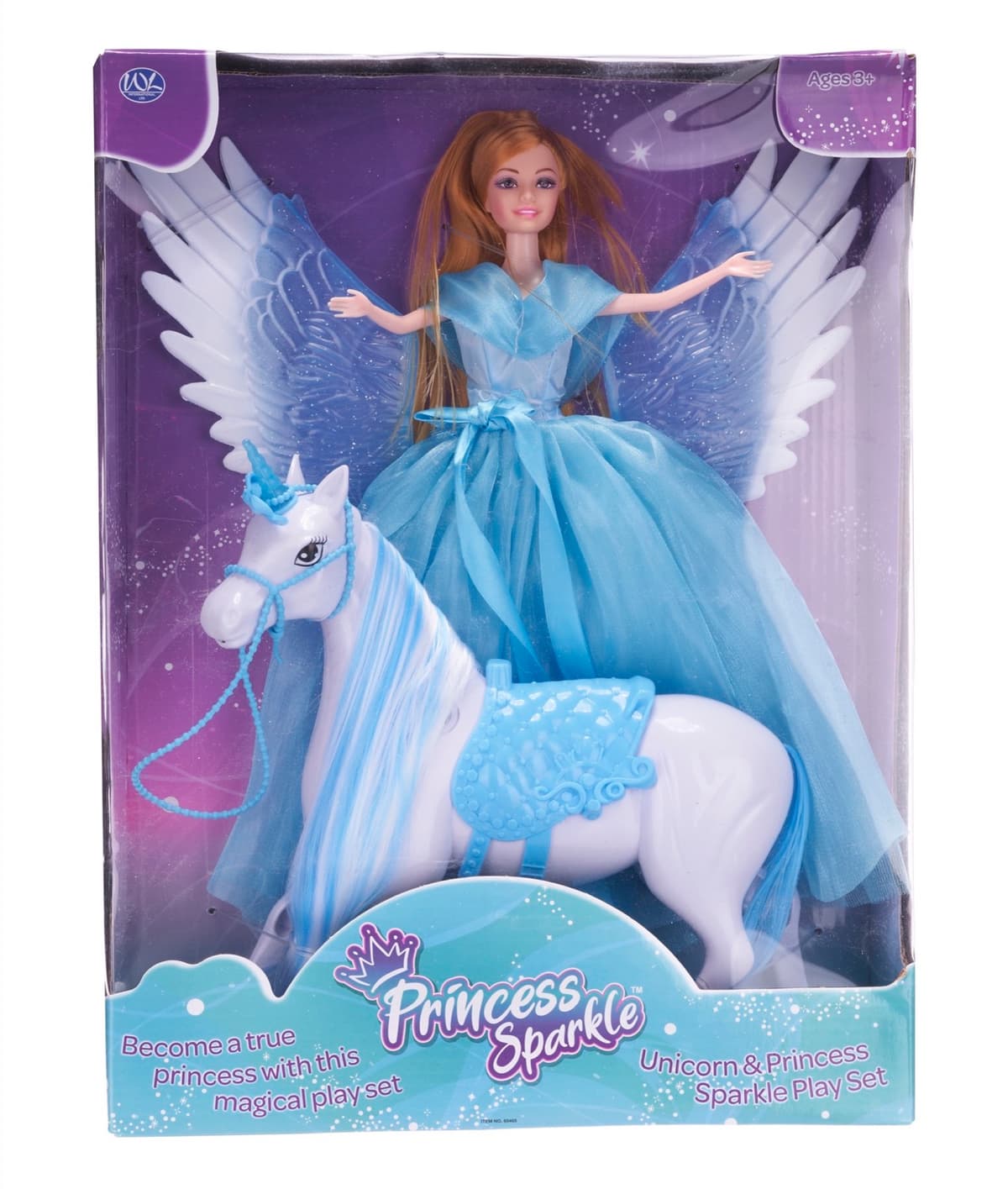 WHL Unicorn and Princess Sparkle Play Set