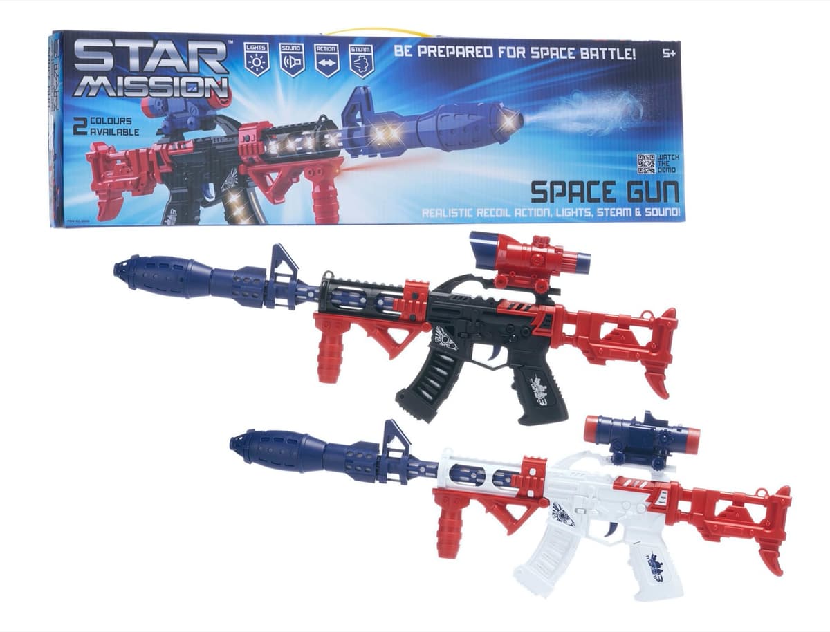 Whl 60cm Rifle 2 Asst Star Mission