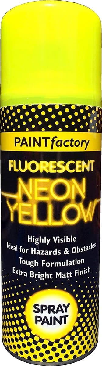 Spray Paint Neon Yellow 200ml