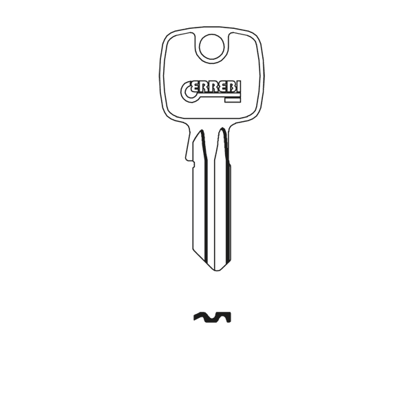 Errebi Cylinder Key BlankOrion TOK34L JMA WIN-S Silca TO114RX KEYBOARDC2