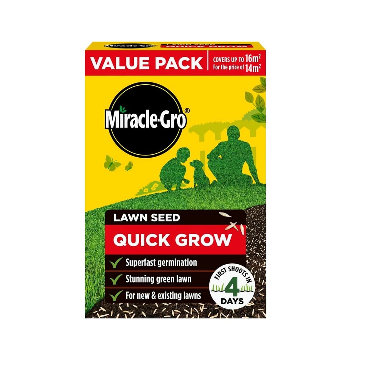 Miracle Gro Quick Promo Graw  Lawn 480G