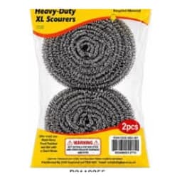 Better Options 2pc Extra Tough Stainless Steel Spiral Scourers 1