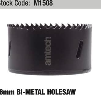 Am-Tech 76mm (3 inch) BI-Metal Holesaw