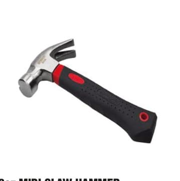 Am-Tech 8oz Midi Claw Hammer