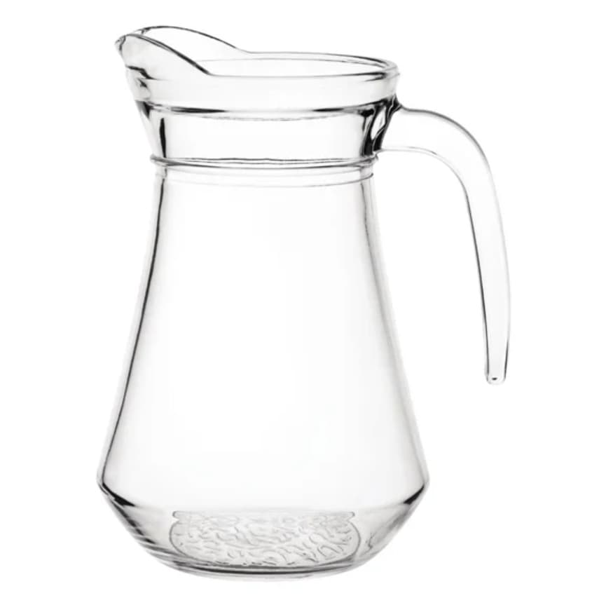 SOV Glass Jug 1 Ltr