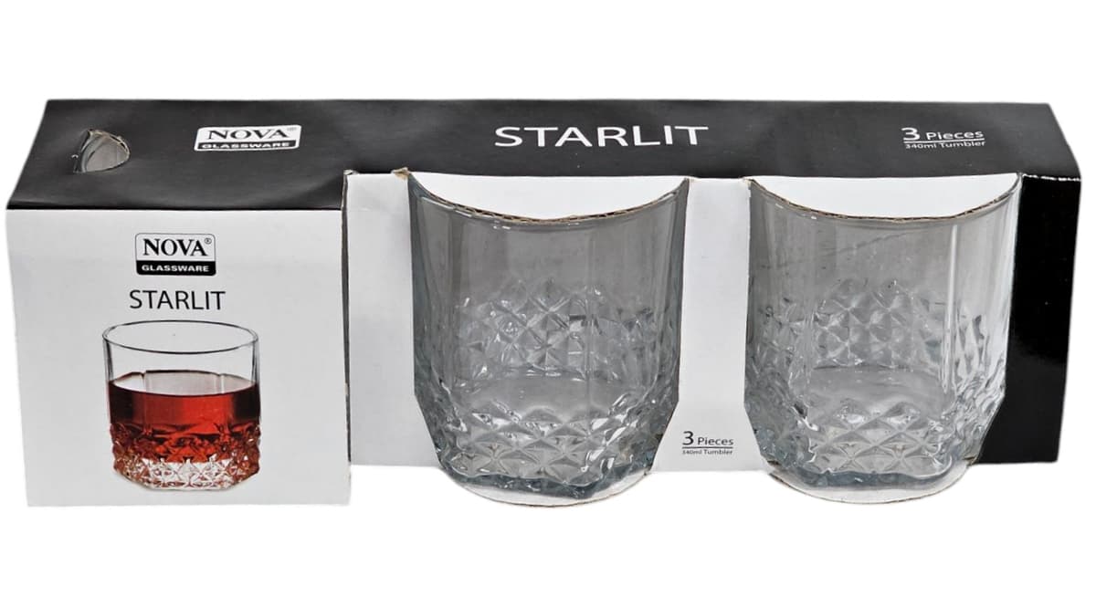 SOV Starlit Aqua 340ml  3pk