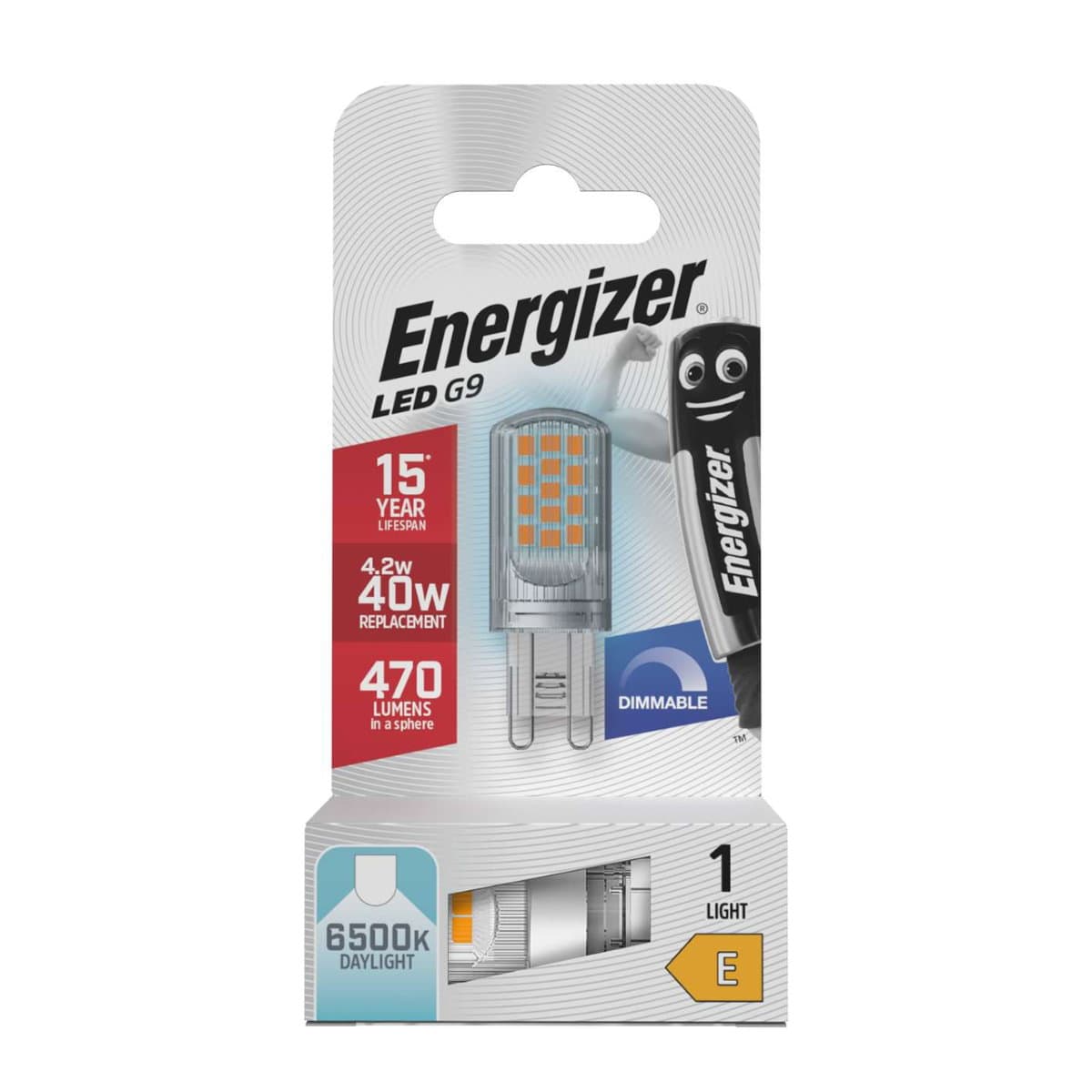 200w Energizer Led G9 6500K Day Light