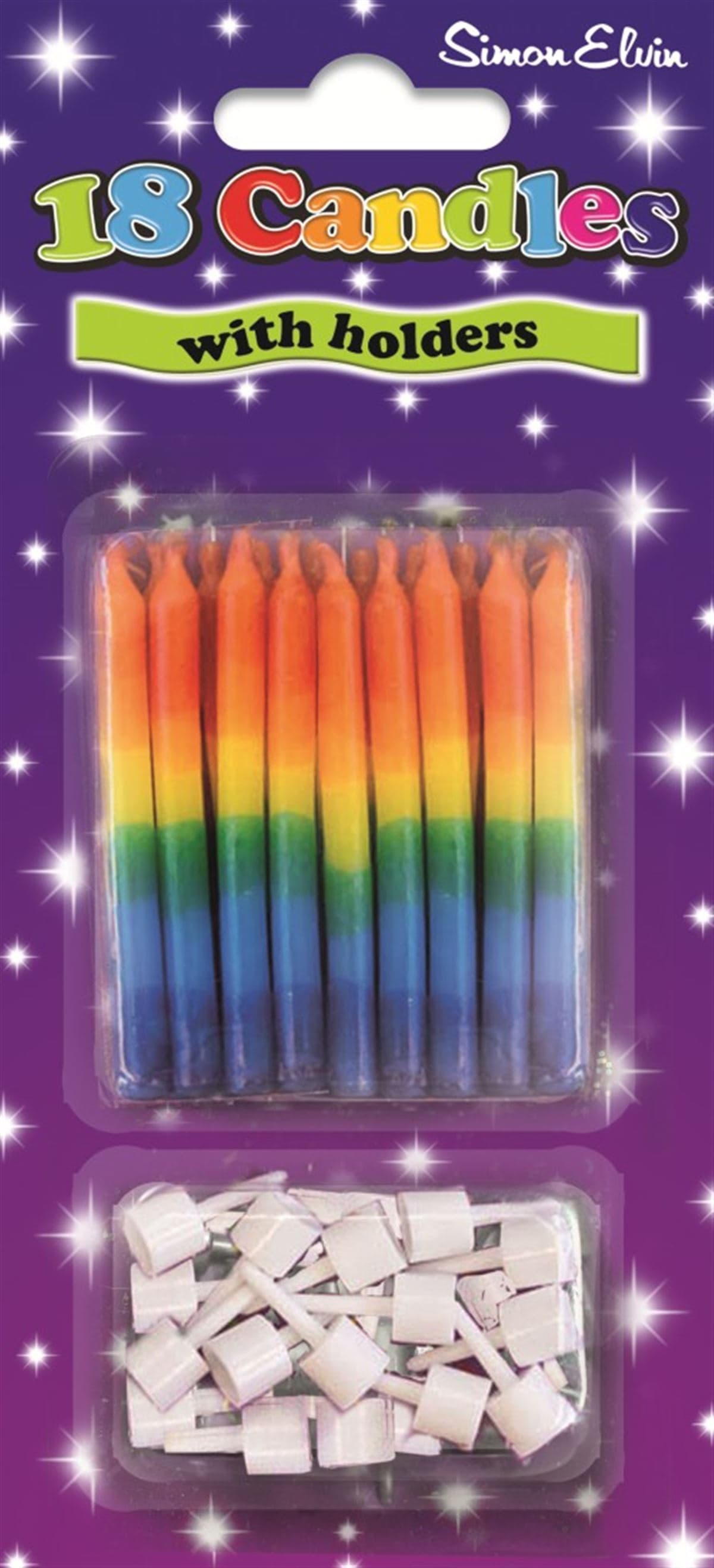 SE  18 Rainbow Candles