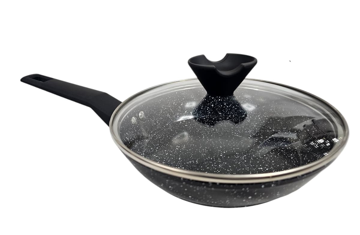 SOV 28CM Forged Wok And Lid