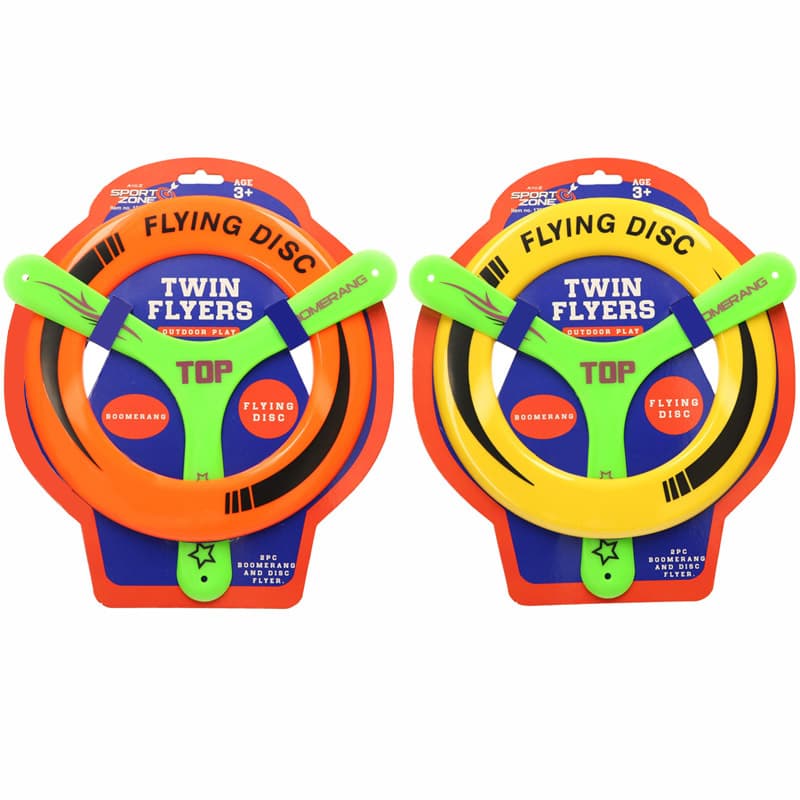 Boomerang And Flying Disc