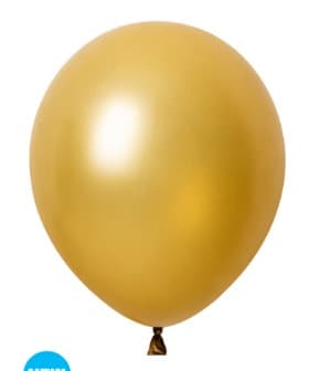 Unique Party 50 - 12" Dark Gold Premium PRL Balloon
