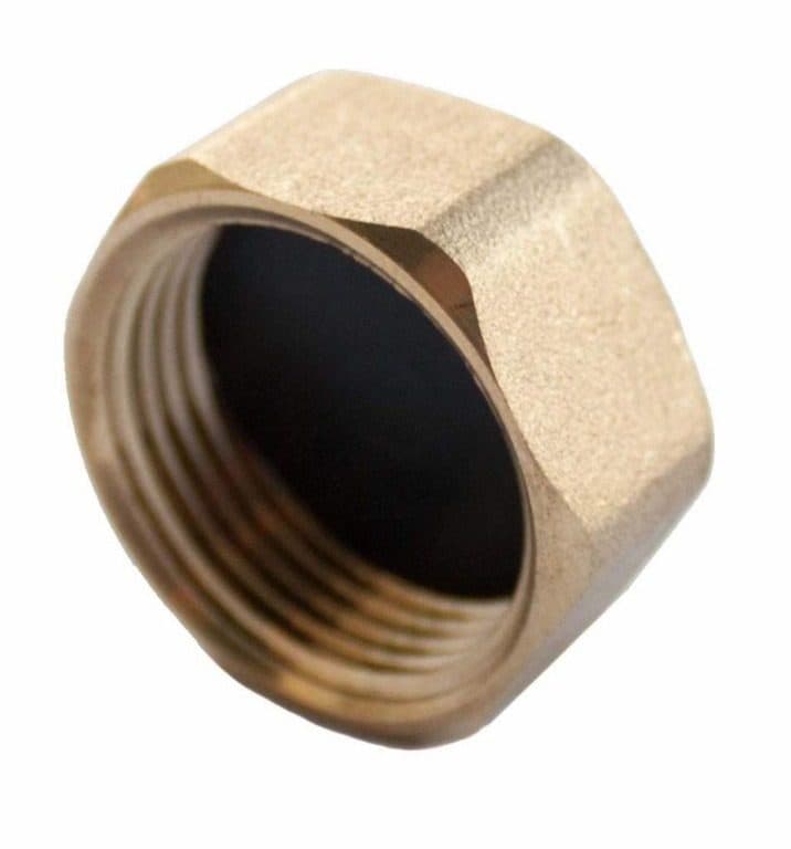 Securplumb Comp Blanking Nut 1/2"