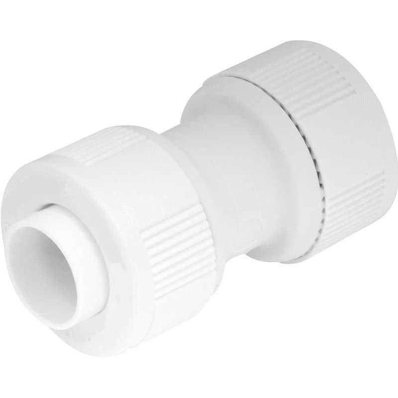 Securplumb 15mm Straight Connector Pk1