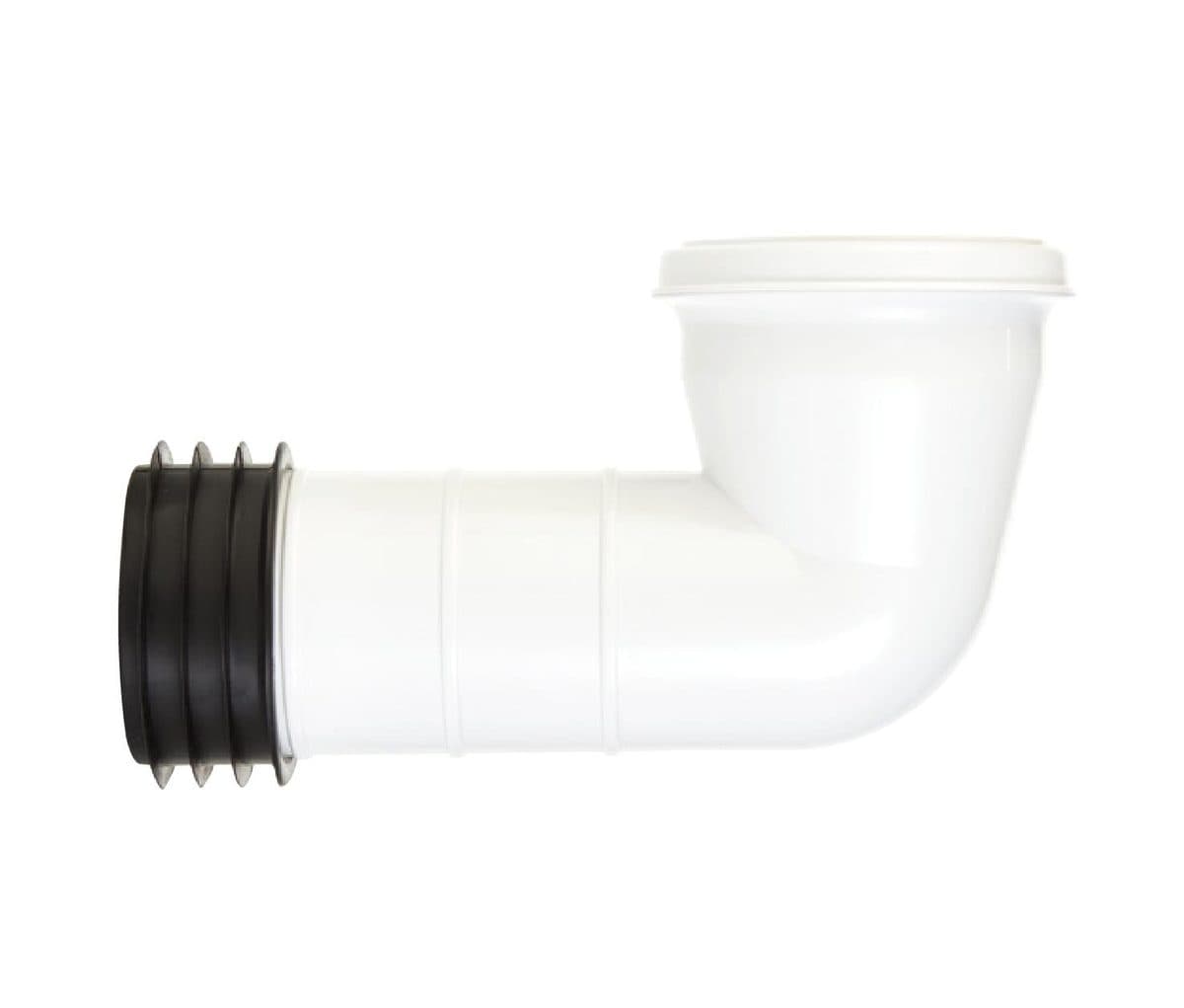 Securplumb Bent W/C Pan Connector