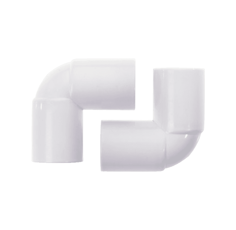Securplumb Overflow 90° Bend 22mm Pack 2