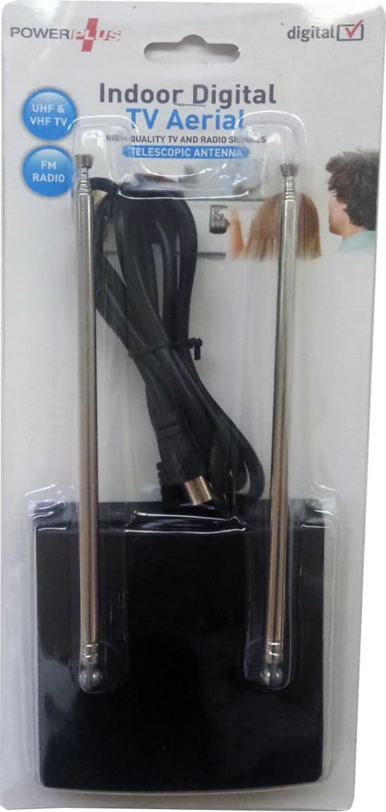 Powerplus Indoor Telescopic TV Aerial