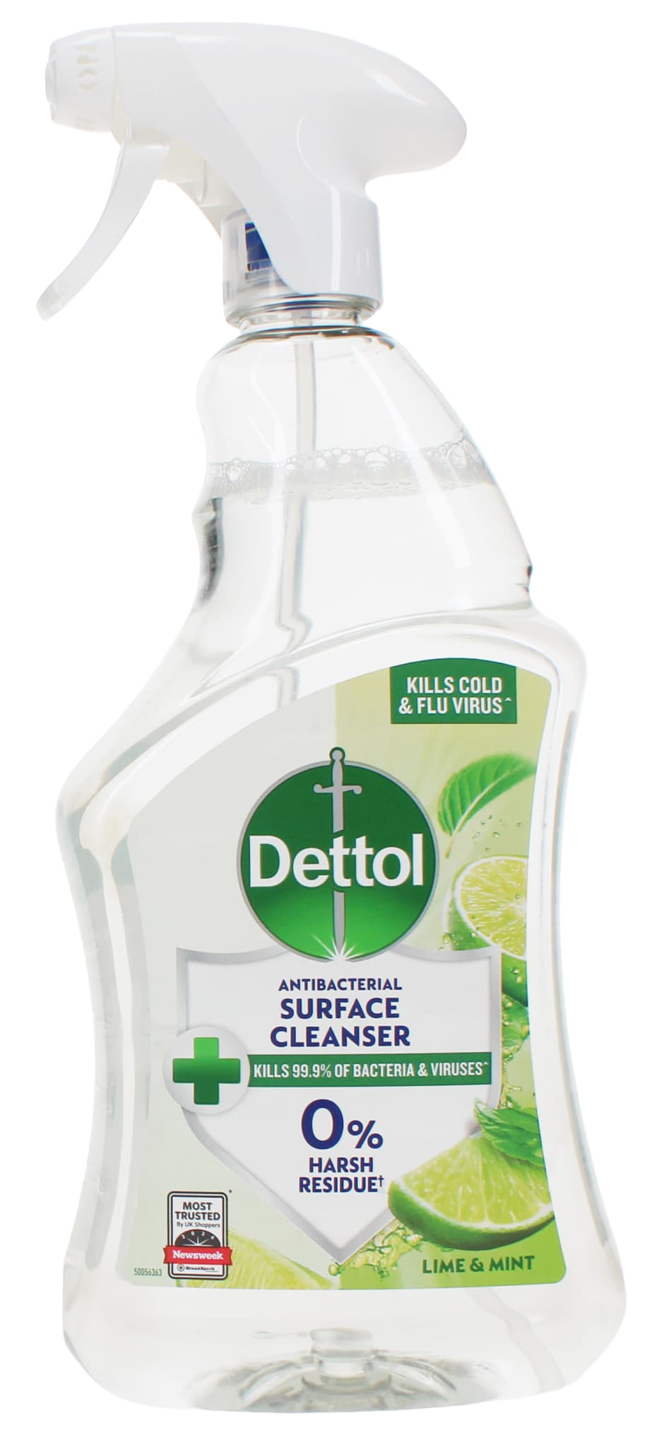 Dettol 750ml Anit Bacterial Lime & Mint 750ML
