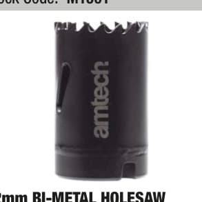 Am-Tech 32mm Bi-metal holesaw