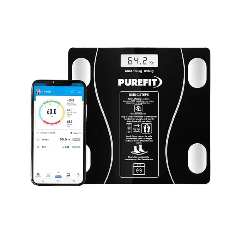 180kg Body Fat Scale (Black)