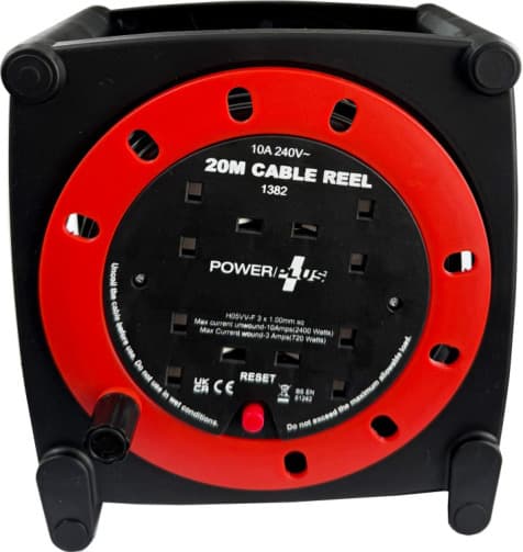 Powerplus 20 meter Ext reel 10