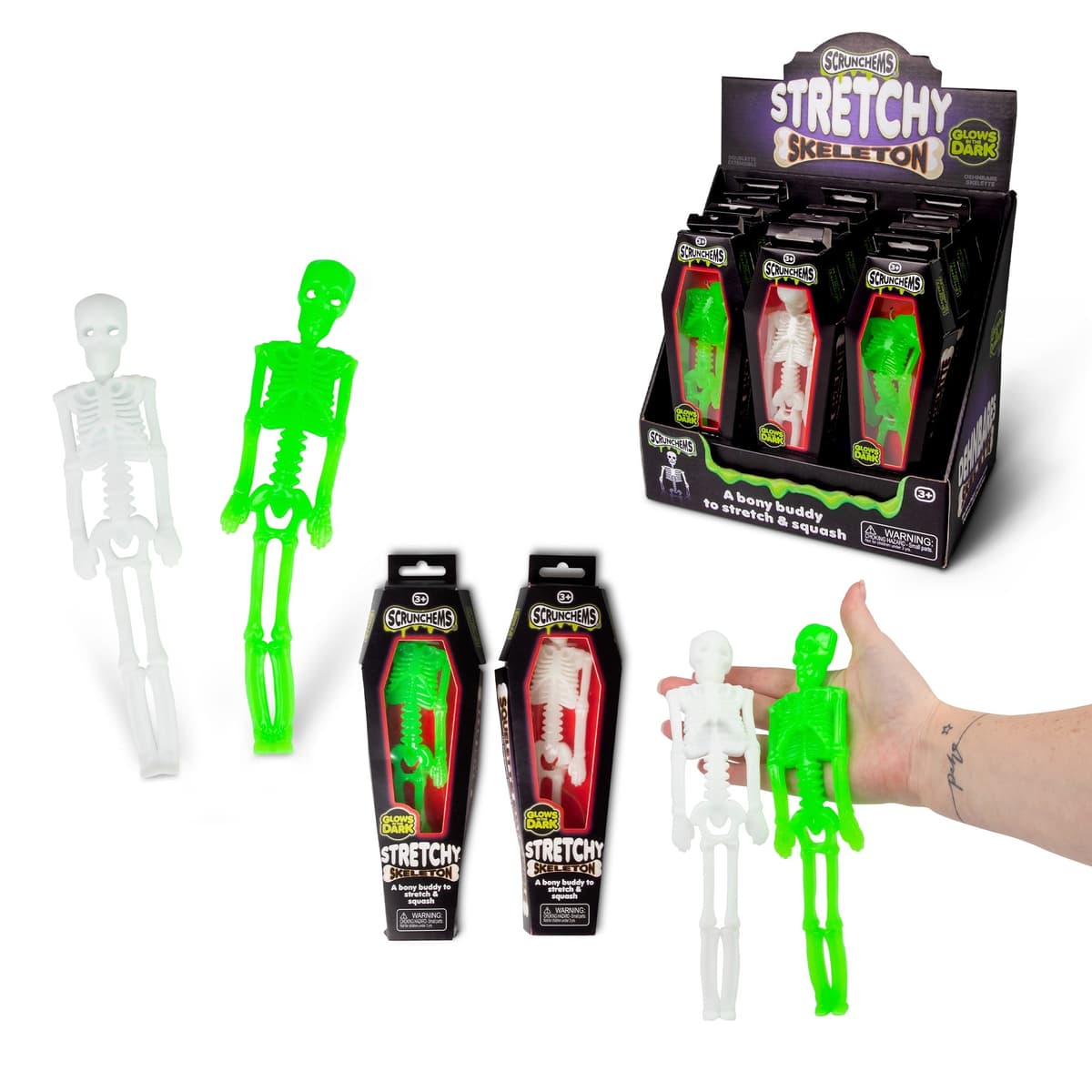 HGL Scrunchems Stretchy Squishy Skeleton