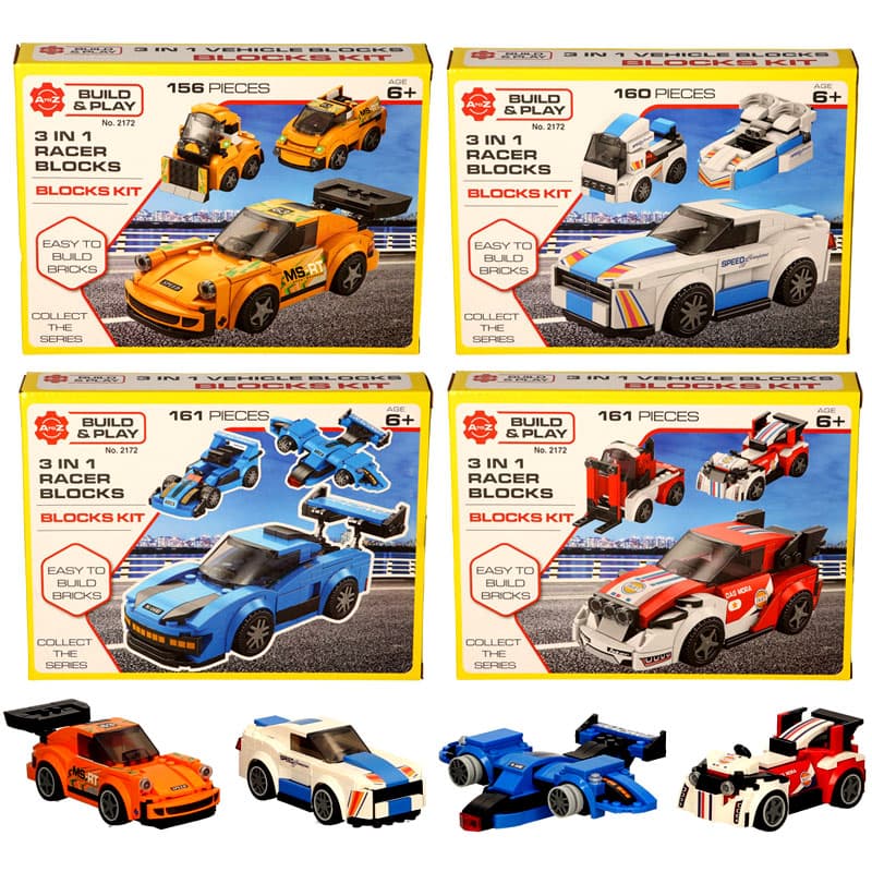 Racer Blocks Assorted