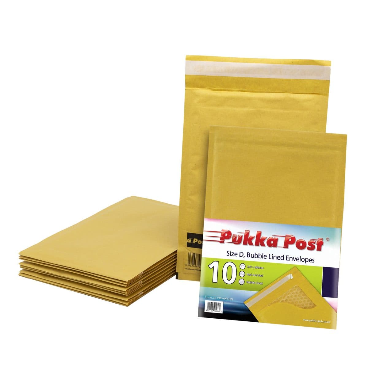 Gold Bubble Envelopes 200 X 275