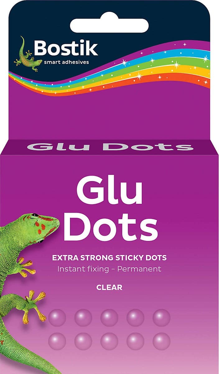 Bostik BLU TACK PERMANENT GLU DOTS