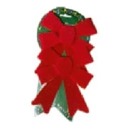 Christmas 13*16cm Flocking Bow 2Pc/Set 1