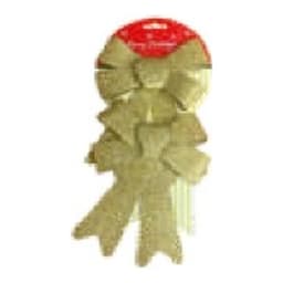 Christmas 17*20cm Bow 2Pc/Set(Gold) 1