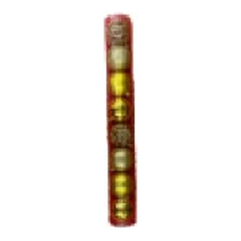 Christmas Baubles 8Pcs/Set-Gold