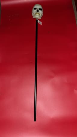 Halloween Luminous Ghose Head Cane 3