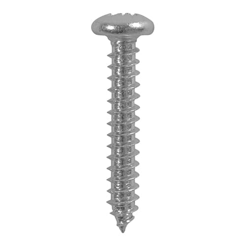 TIMCO 4.2X25 Tapping Screws PZ2 Pan A2 SS 200 PCS