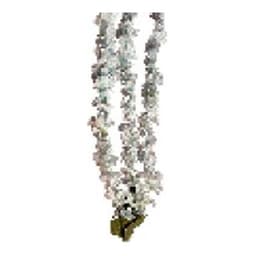 Artificial Flower 3 Fork Embroidered Ball Strip 1