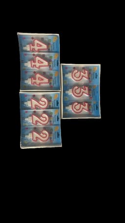 Candle Birthday Numbers 1