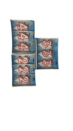 Candle Birthday Numbers 2