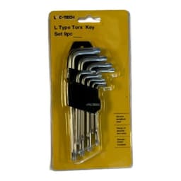 Loc-tech 9pc L Type Torx Key Set 1