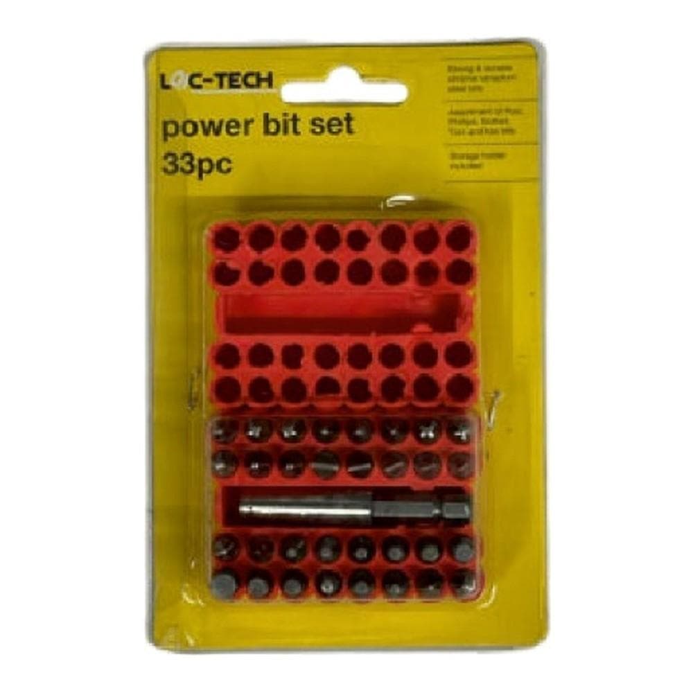 Loc-Tech 33pc Power Bit Set