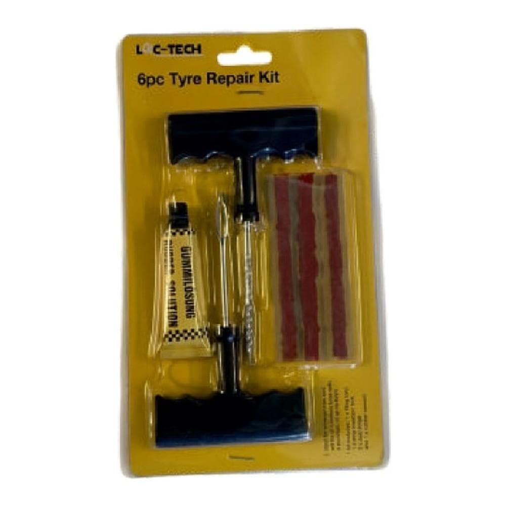 Loc-Tech 6pc Tyre Repair KIt