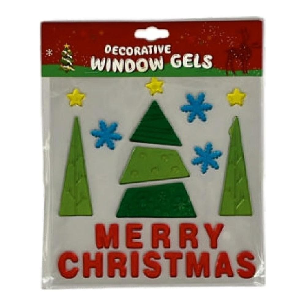 Christmas 20*20CM DECORATIVE WINDOW GELS