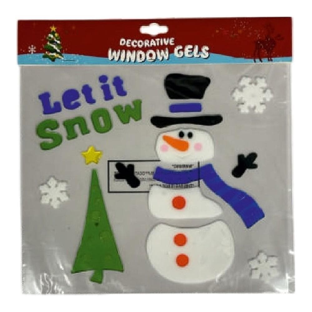 Christmas 30*25CM DECORATIVE WINDOW GELS