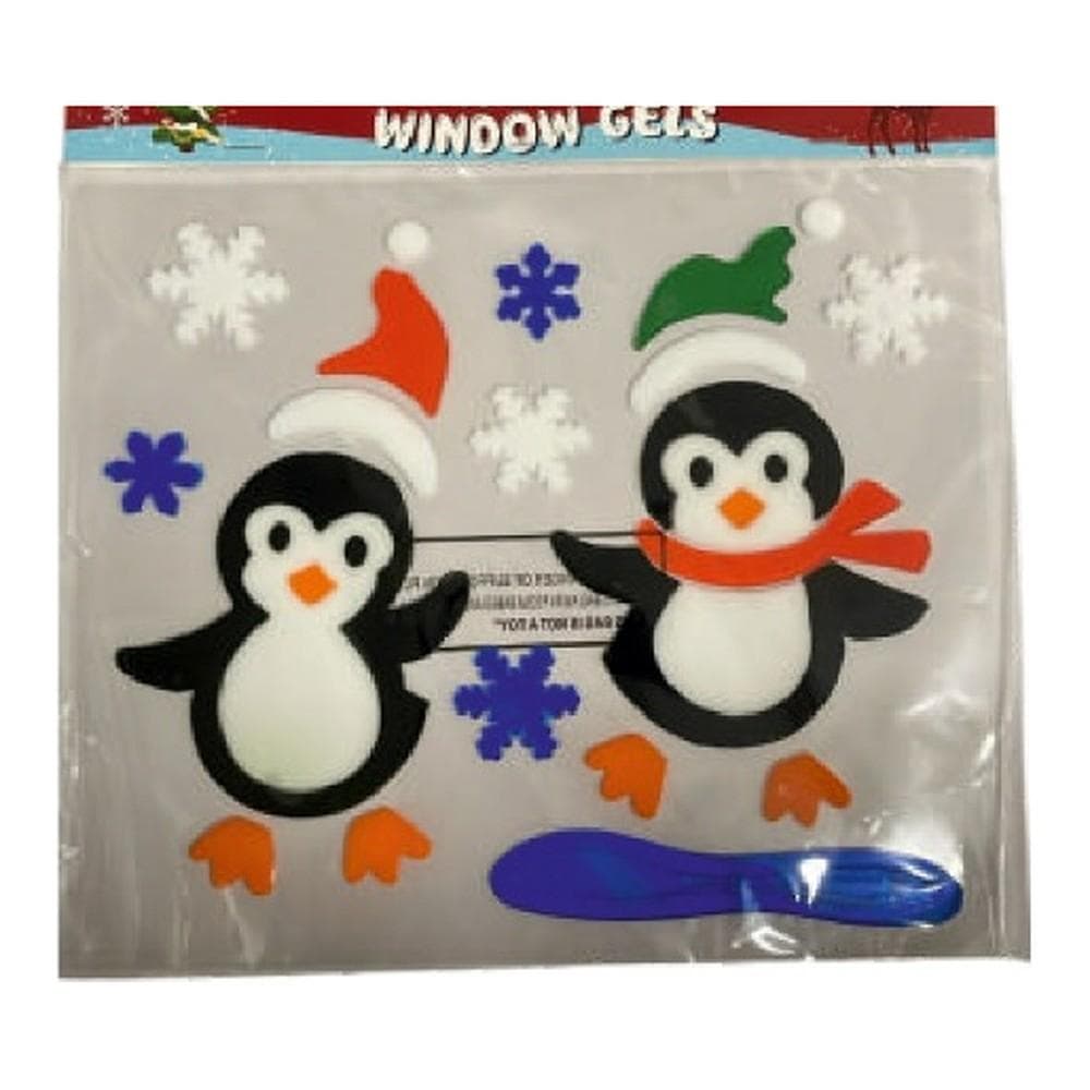 Christmas 30*25CM DECORATIVE WINDOW GELS