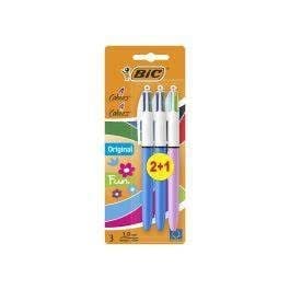 Bic 4 Colour Pen Medium Blister 10pk