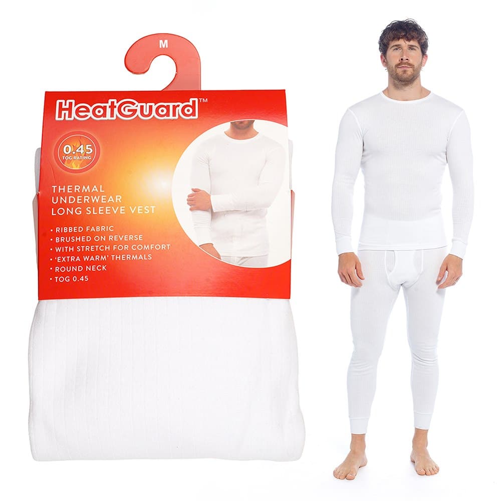 Men Thermal Long Sleeve Vest