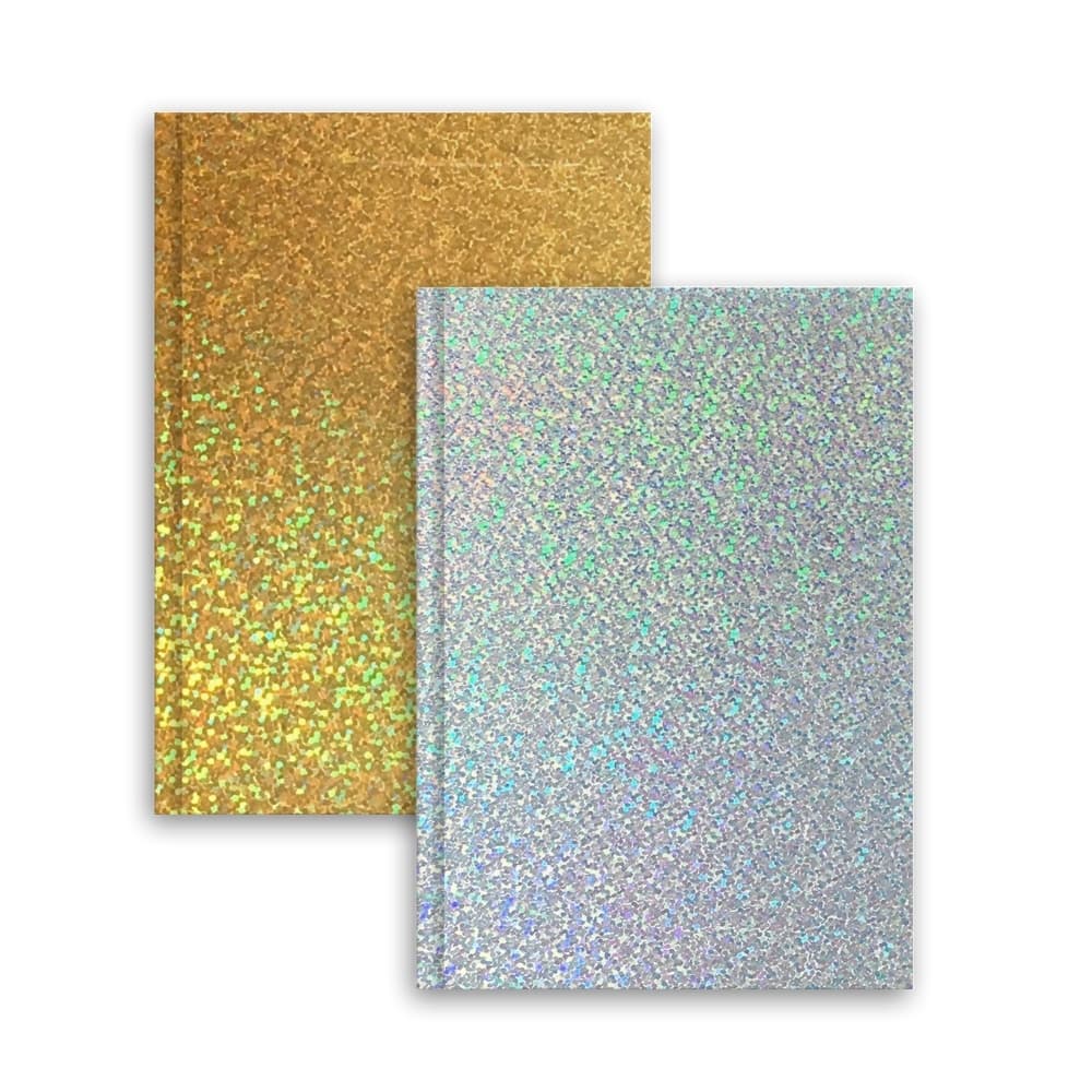 Martello A5 Gold & Silver Holographic Notebook