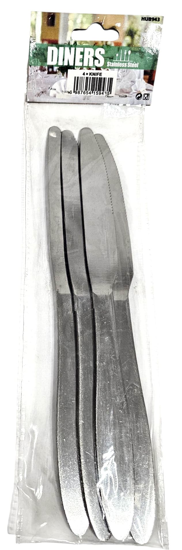 Sov 4PK Plain Knife